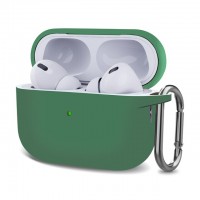 Silicone Case для Airpods Pro 2 (Pine Needle Green)